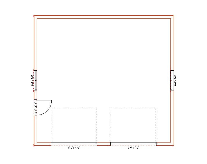28 x 26 Garage Plans