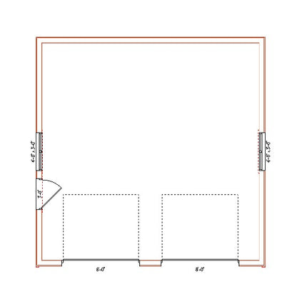 24 x 24 Garage Plans