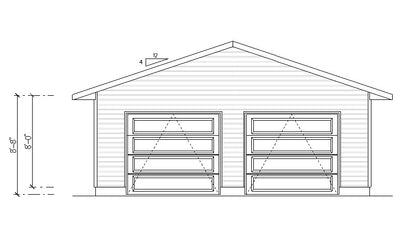 24 x 24 Garage Plans