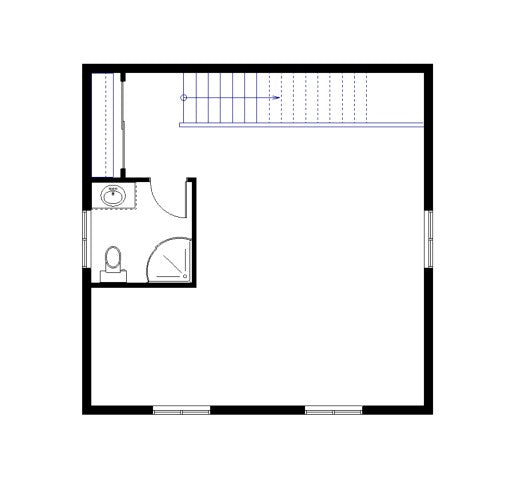 24 x 24 Two Storey Garage