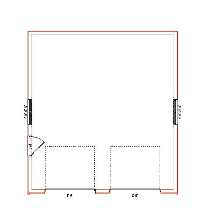24 x 26 Garage Plans
