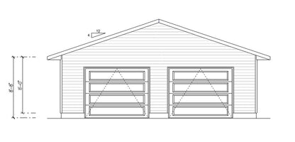 28 x 26 Garage Plans