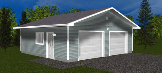 28 x 26 Garage Plans