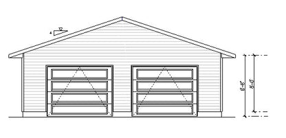 28 x 30 Garage Plans