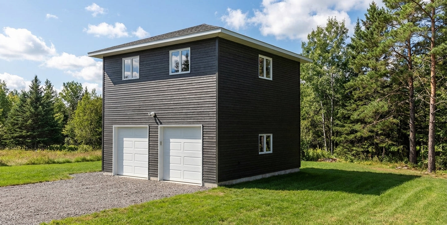 24 x 24 Two Storey Garage