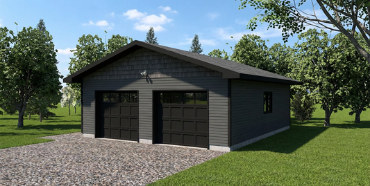 24 x 28 Garage Plans