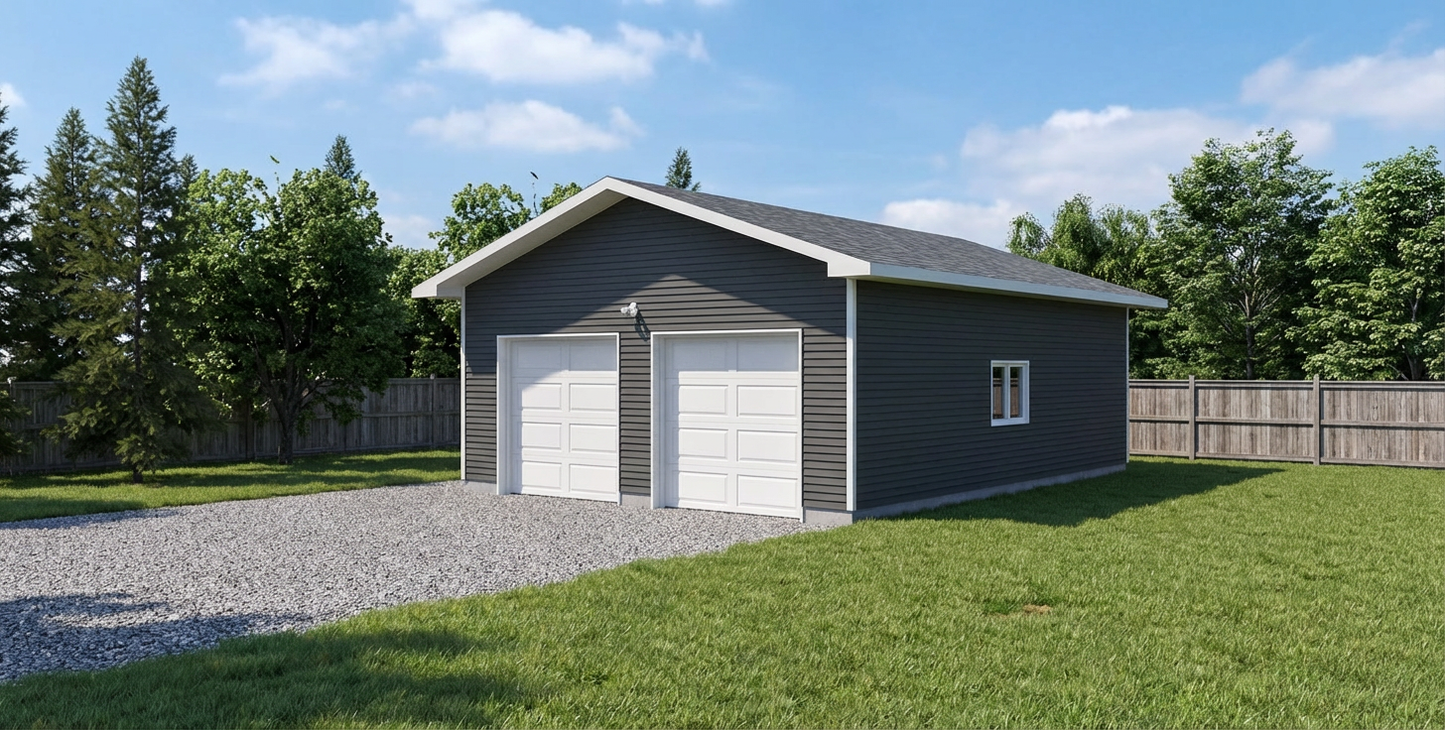 24 x 32 Garage Plans